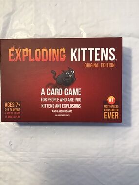 EXPLODING KITTENS Card Game Original Edition